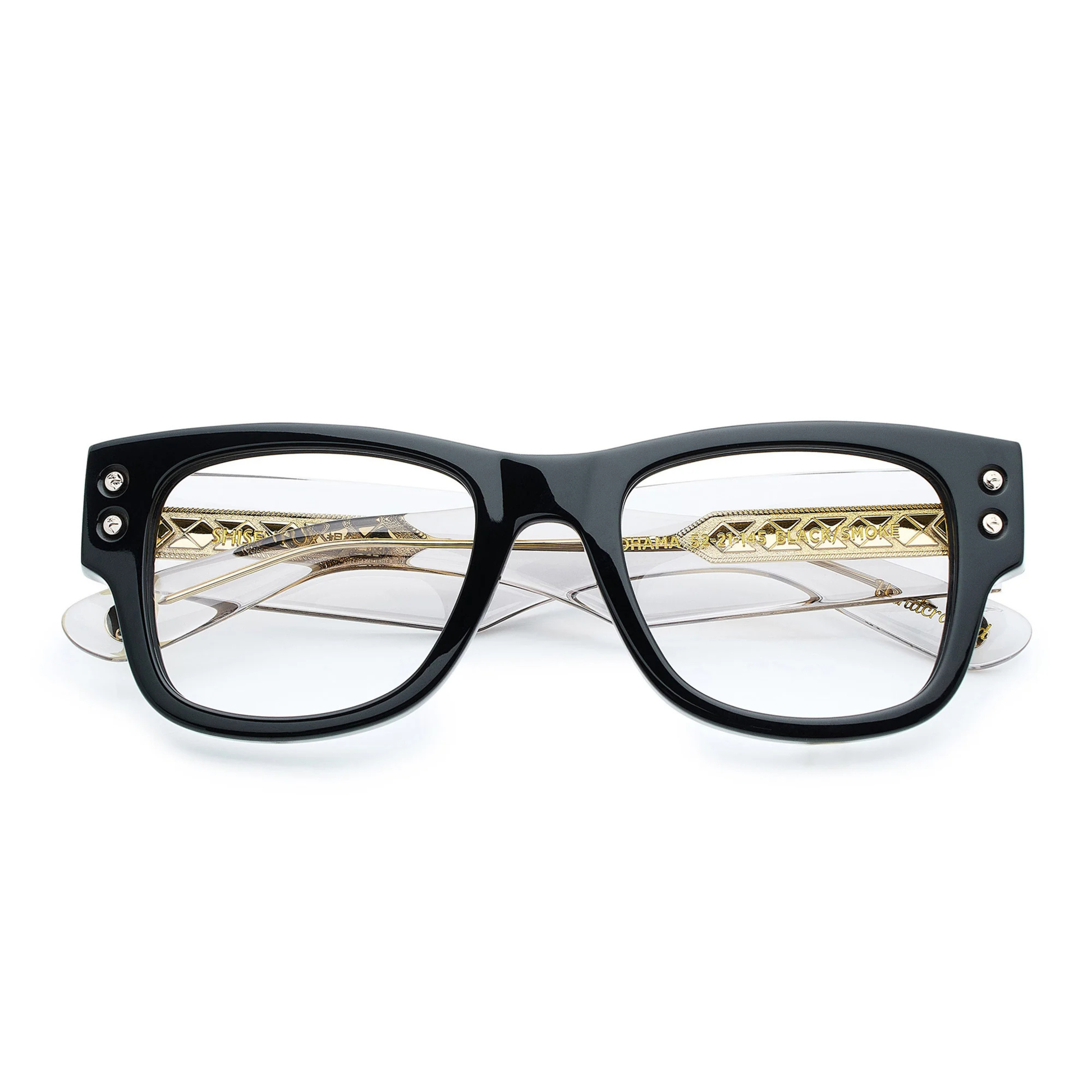 BlackSmoke Yokohama FR square optical frame for unisex wear